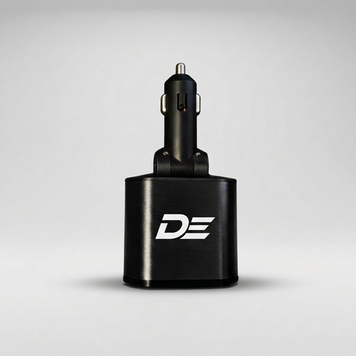 Charger with DRIVEESSENTIALS lettering removed and DE logo preserved